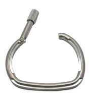 Modernes Calvin Klein Damen Edelstahl-Armband in Karabiner-Form Arm-Schmuck Handgelenk-Schmuck KJJHMD10010 Silber