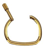 Cooles Calvin Klein Damen Edelstahl-Armband in Karabiner-Form Arm-Schmuck Handgelenk-Schmuck KJJHJD10010 Gold