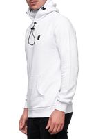 Sweat à capuche sportif pour homme, modèle 19140, disponible en noir, kaki, gris, bleu et blanc.