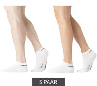 5 Paar umbro Herren und Damen Sport Socks Sneaker-Socken Strümpfe Oeko-Tex Standard 100 in Schwarz oder Weiß