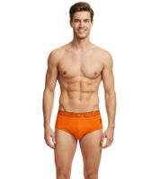 2-Pack U.S. POLO ASSN. Premium Men's Briefs, Sustainable Underwear, 180 g/m², 134 68263 53696 in Gray/Black, Blue/Navy, Green/Red, Orange/Gray