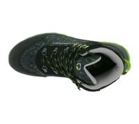 Wasserdichte GARSPORT Sparrow Herren Wander-Schuhe mit Vibram-Sohle Winter-Schuhe Trekking-Schuhe Outdoor-Stiefel 000MGDT1090002-2119 Schwarz/Grün