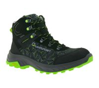 Wasserdichte GARSPORT Sparrow Herren Wander-Schuhe mit Vibram-Sohle Winter-Schuhe Trekking-Schuhe Outdoor-Stiefel 000MGDT1090002-2119 Schwarz/Grün