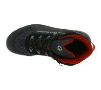 Wasserdichte GARSPORT Sparrow Herren Wander-Schuhe mit Vibram-Sohle Winter-Schuhe Trekking-Schuhe Outdoor-Stiefel 000MGDT1090002-2127 Schwarz/Rot