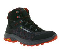 Wasserdichte GARSPORT Sparrow Herren Wander-Schuhe mit Vibram-Sohle Winter-Schuhe Trekking-Schuhe Outdoor-Stiefel 000MGDT1090002-2127 Schwarz/Rot