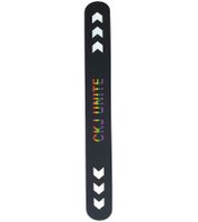 Pack de 2 pulseras Calvin Klein Slap con los logotipos "CKJ Unite" y "CKJ Love", 20,5 cm, KJJLDB850300, Negro/Blanco