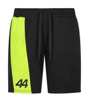 Eye-catching Mercedes-Benz AMG Petronas F1 Men's Sweat Shorts, Lewis Hamilton Bermuda Shorts 701227124 001 Black