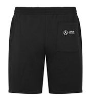 Eye-catching Mercedes-Benz AMG Petronas F1 Men's Sweat Shorts, Lewis Hamilton Bermuda Shorts 701227124 001 Black