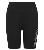 Reflective Mercedes-Benz AMG Petronas F1 Women's Cycling Shorts with AMG Petronas Logo, Sports Shorts, Bike Shorts 701227043 001 Black