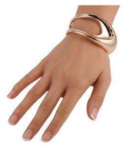 Elegant Calvin Klein Shade Women's Stainless Steel Bangle Bracelet, Size XS, KJ3YPD1001, Rose Gold