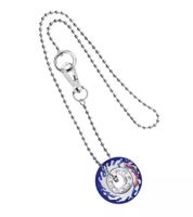 Urban Calvin Klein Spin Women's Necklace with Wheel Pendant Fashion Jewelry Necklace KJJALN090100 Silver/Blue