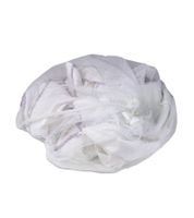 10er Pack Bambino Waschnetz zum Waschen gebrauchter Windeln Wäschebeutel Sparpack Weiß