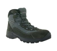 Comode scarpe da trekking da uomo GARSPORT Kamikaze Mid con plantare estraibile - Scarpe invernali, scarpe da trekking, scarponi da esterno in vera pelle GDT1030009-0008 Antracite