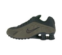 Baskets basses Nike Shox R4 pour femme, modèle unique avec technologie Shox - Chaussures de sport et de running AR3565 007 Noir/Gris
