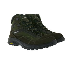 Chaussures de randonnée homme GARSPORT Averau MID imperméables avec semelle Vibram Mountain Wave, en cuir véritable marron (GDT1030024O-2095)