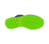 Scarpe da trekking impermeabili da uomo GARSPORT Averau MID con suola Vibram Mountain Wave, stivali da trekking per esterni, vera pelle, GDT1030024-2119, nero/verde