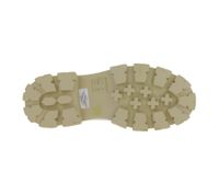 Fashionable Women's Loafers with Chunky Sole, Faux Leather Slip-On Shoes, 918888 Beige