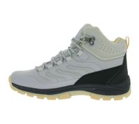 Chaussures de randonnée imperméables pour femmes, bottes de trekking avec tige rembourrée, simili cuir 923921 Gris