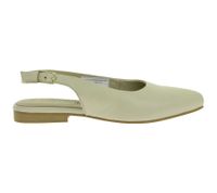 zeitlose Damen Sling-Pumps elegante Echtleder-Ballerina 930746 Hellbeige 