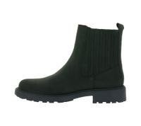 Elegantes botas Chelsea Clarks Orinoco2 Mid de piel auténtica para mujer, 26161664, color negro