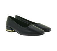 Clarks Seren 30 Damen Echtleder-Slipper mit Fersenpolsterung Loafer Sommer-Schuhe 26167389 Schwarz