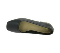 Clarks Seren 30 Damen Echtleder-Slipper mit Fersenpolsterung Loafer Sommer-Schuhe 26167389 Schwarz