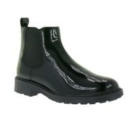 Bottines Chelsea Clarks ORINOCO2 LANE pour femme, en cuir verni noir, référence 26163622