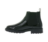 Bottines Chelsea Clarks ORINOCO2 LANE pour femme, en cuir verni noir, référence 26163622