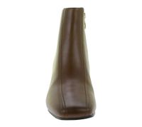 Elegante Clarks Damen Seren 55 Top British Tan Echt-Leder Absatz-Stiefelette – Klassischer Ankle-Boot 26166940 Cognac-Braun