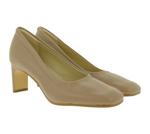 Clarks Seren 55 Soft Damen High-Heels Abend-Schuhe Echtleder-Schuhe Pumps 26166933 Beige