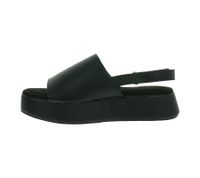 Fashionable Women's Comfort Platform Sandals, Summer Shoes with Velcro Fastener, 951891 Black