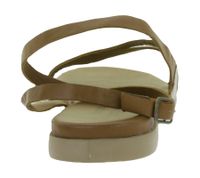 Comfortable Women's Sandals in Genuine Leather, Casual Summer Shoes 958932 Brown