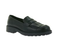Mocasín clásico Clarks Orinoco2 HiShine para mujer – Sin cordones de piel 26161665 Negro