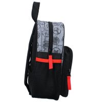 Sac à dos enfant VADOBAG, motif Avengers avec imprimé Hulk et Captain America - Sac de jour, sac à dos pour la maternelle, 5 L, 202-3612, Gris