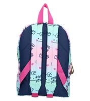Sac à dos VADOBAG pour filles, motif Hello Kitty, idéal pour la maternelle, 6 L, réf. 230-3108, rose/bleu