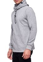 Sweat à capuche tendance pour homme avec masque intégré. Sweat à capuche 19139 Gris foncé, Gris clair, Bleu, Kaki ou Rouge
