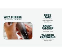 AMIS AMORE PulseFace Pro – Masseur facial électrique étanche avec technologie brevetée, Gris/Argent