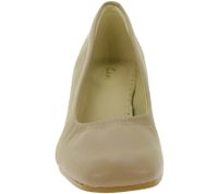 Clarks Seren 55 Soft - Zapatos de tacón alto para mujer, de noche, piel auténtica, 261669, color negro o beige