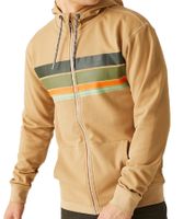 Sustainable REGATTA Shorebay Men's Hooded Sweatshirt Jacket, Cotton Jacket, RMA564-J66 Beige