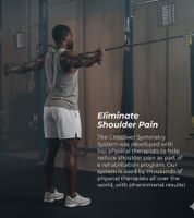 Elastic 2-Pack CROSSOVER SYMMETRY Resistance Bands for Shoulders, Training Bands, Cable Bands, Black