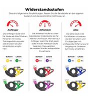 Bandas elásticas de resistencia CROSSOVER SYMMETRY para hombros (1 par), bandas de entrenamiento, bandas de cable, color negro/verde