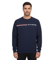 Sustainable REGATTA Nithsdale Men's Cotton Sweater Sweatshirt RMA565-540 Navy Blue