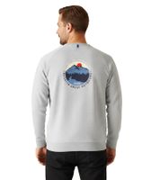 Sustainable REGATTA Nithsdale Sweater Men's Cotton Pullover Sweatshirt RMA565-906 Grey