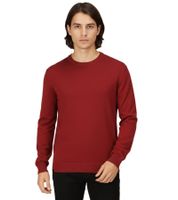 Timeless REGATTA Kaelen Jersey Sweater for Men, Cotton Knit Sweater RMK022-DDR Red