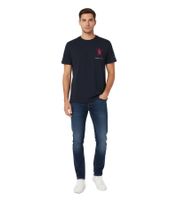 Soft REGATTA Clr Aramon Men's Cotton T-Shirt Christian Lacroix RMT280 540 Navy Blue