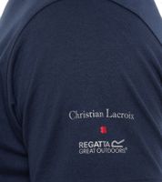Soft REGATTA Clr Aramon Men's Cotton T-Shirt Christian Lacroix RMT280 540 Navy Blue