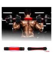Adjustable ZERRO SPORT Dumbbell Set with Connecting Steel Tube, Long Barbells, Dumbbell Fitness Accessory, 20kg, Black/Red