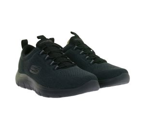 Practical SKECHERS Summits Men's Sneakers with Memory Foam Low Slip-On Sports Shoes 232186-BBK Black