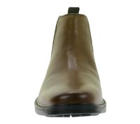 Bottines Chelsea homme SKECHERS Miller Boris en cuir véritable marron avec semelle intérieure Air-Cooled Memory Foam 205072-COG