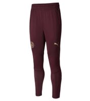 Pantaloni da fitness da uomo PUMA Manchester City sostenibili con tecnologia DryCELL, pantaloni da jogging casual, pantaloni da jogging 701235040 001 Rosso Bordeaux